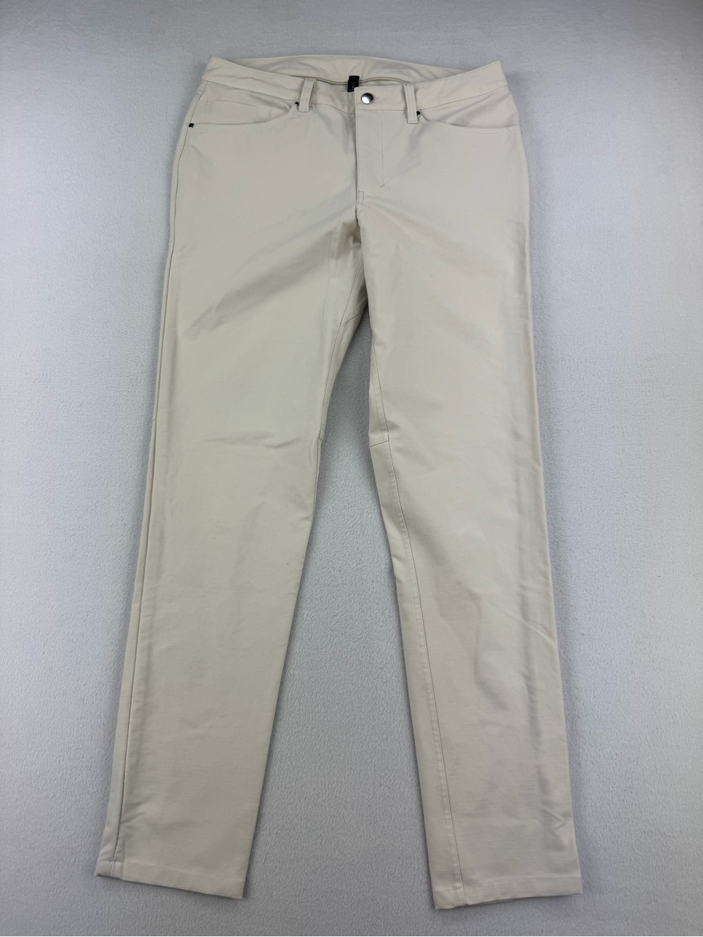 Lululemon Men’s ABC Utilitech Chino Pants Off White Beige Men’s Size 33x32